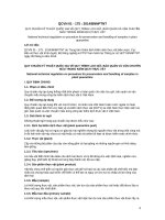 Quy chuẩn kỹ thuật quốc gia về quy trình lưu giữ, bảo quản và vận chuyển mẫu trong kiểm dịch thực vật