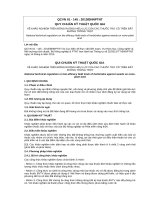 Về khảo nghiệm trên đồng ruộng hiệu lực của các thuốc trừ cỏ trên đất không trồng trọt