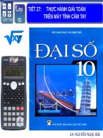 Thực hành giải toán trên máy tính casio fx