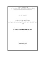 Nghiên cứu vấn đề xác thực giao dịch ngân hàng trực tuyến sử dụng mật khẩu dạng OTP (LV thạc sĩ)