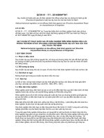 Quy chuẩn kỹ thuật quốc gia về khảo nghiệm trên đồng ruộng hiệu lực phòng trừ bệnh gỉ sắt (Puccinia chrysanthemi roze) hại cây hoa cúc của các thuốc trừ bệnh