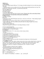 Các từ ngữ anh văn chuyên ngành điều dưỡng