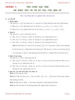 Sự đồng biến và nghịch biến của hàm số   lê hải trung 