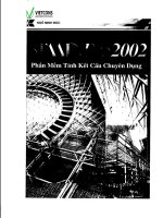 STAAD PRO 2002   phần mềm tính toán kết cấu chuyên dụng   ngô minh đức