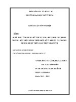 Bước đầu ứng dụng kỹ thuật PCR   reverse dot blot nhằm phát hiện đồng thời một số vi khuẩn gây bệnh đường ruột trên mẫu thit heo tươi  