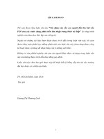 Understanding consumers behavior on using and buying monosodium glutamate in hochiminh city  master project in business and marketing management 