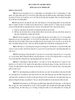 ĐỀ CƢƠNG ÔN TẬP HỌC PHẦN MÔN XÁC SUẤT THỐNG KÊ