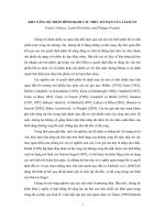 KHẢ NĂNG DỰ ĐOÁN HÌNH DẠNH CẤU TRÚC KỲ HẠN CỦA LÃI SUẤT