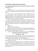 Đề cương môn cơ sở quản lí tài nguyên và môi trường.