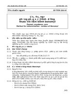 Lạc, đỗ, ngô  Phương pháp xác định dư lượng thuốc trừ nấm bệnh benomyl