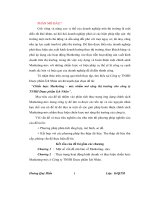 Chiến lược marketing – mix nhằm mở rộng thị trường cho công ty TNHH dược phẩm ích nhân