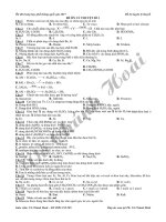 10 đề ôn LUYỆN lý THUYẾT