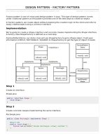 Tìm hiểu về factory pattern
