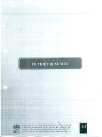 HỒ SƠ DỰ THẦU CÁC CÔNG TRÌNH GIAO THÔNG (PHẦN MÁY MÓC THIẾT BỊ)