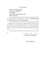 Đánh giá hiện trạng xâm nhập mặn khu vực sông Trà Lý tỉnh Thái Bình