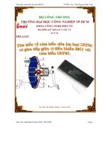 Tiểu luận tìm hiểu về cảm biến siêu âm    ến SRF05   tài liệu, ebook, giáo trình