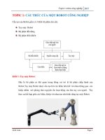 Nobi code cấu trúc của một robot công nghiệp