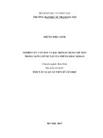 Nghiên cứu văn bản và đặc điểm sử dụng chữ hán trong ngôn chí thi tập của phùng khắc khoan (tt) 