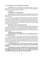 ĐỀ CƯƠNG MÔN cơ sở dữ liệu