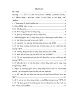 Quản lý giáo dục kĩ năng sống cho học sinh trường THPT chuyên lê quý đôn, thành phố điện biên phủ, tỉnh điện biên trong bối cảnh đổi mới giáo dục hiện nay 