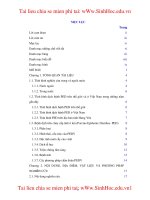 Nghiên cứu một số đặc điểm dịch tễ của bệnh tiêu chảy thành dịch ở lợn tại hưng yên, khảo sát một số đặc tính sinh học phân tử của mầm bệnh