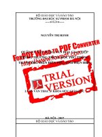 QUẢN LÝ XÂY DỰNG VĂN HÓA GIAO TIẾP TRONG TRƯỜNG TRUNG HỌC PHỔ THÔNG THÀNH PHỐ ĐIỆN BIÊN PHỦ, TỈNH ĐIỆN BIÊN