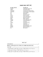 THỰC TRẠNG KẾ TOÁN BÁN HANG VÀ XÁC ĐỊNH KẾT QUẢ BÁN HÀNG TẠI CÔNG TY TNHH XNK SƠN Ô TÔ VẠN LỢI