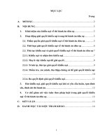 Hoạt động giải quyết khiếu nại trong thi hành án dân sự