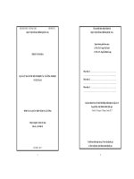 Quản lý nhà nước đối với hợp tác xã nông nghiệp ở Việt Nam