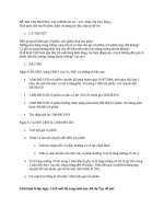 ĐỀ THI THỊ TRƯỜNG TÀI CHÍNH