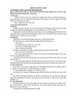 ĐỀ CƯƠNG MÔN CƠ SỞ NGÀNH QUẢN LÝ ĐẤT ĐAI