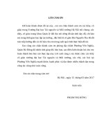 Đánh giá tình hình quản lý và sử dụng đất đai giai đoạn 20102015 trên địa bàn Phường Yên Nghĩa, Quận Hà Đông, TP.Hà Nội