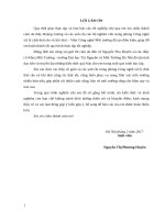 BÁO COAÓ THỰC TẬP:  KẾT QUẢ NGHIÊN CỨU ĐÁNH GIÁ HIỆU QUẢ  XỬ LÝ AMONI  SỬ DỤNG CÔNG NGHỆ EBB BẢNG SỐ LIỆU KẾT QUẢ