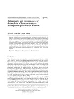 Antecesdents and consequences of dimensions of human resource management practices in vietnam ok 