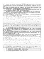 ĐỀ CƯƠNG ôn TẬP KS MÔI TRƯỜNG DOANH NGHIỆP