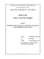 Tìm hiểu tối ưu mạng 3G tại Trung tâm mạng lưới MobiFone miền Trung