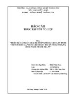 Triển khai hệ thống mạng sử dụng công nghệ Frame Relay