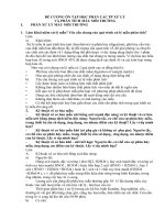 ĐỀ CƯƠNG ÔN TẬP HỌC PHẦN CÁC PP XỬ LÝ VÀ PHÂN TÍCH MẪU MÔI TRƯỜNG