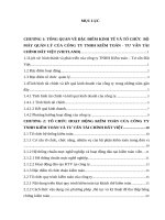 TỔ CHỨC HOẠT ĐỘNG KIỂM TOÁN CỦA CÔNG TY TNHH KIỂM TOÁN VÀ TƯ VẤN TÀI CHÍNH ĐẤT VIỆT