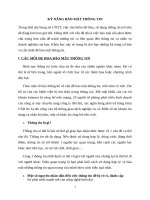 KỸ NĂNG bảo mật THÔNG TIN