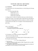 Điện tích  định luật cu lông