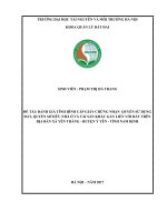 ĐÁNH GIÁ TÌNH HÌNH CẤP GIẤY CHỨNG NHẬN  QUYỀN SỬ DỤNG ĐẤT, QUYỀN SỞ HỮU NHÀ Ở VÀ TÀI SẢN KHÁC GẮN LIỀN VỚI ĐẤT TRÊN ĐỊA BÀN XÃ YÊN THẮNG  HUYỆN Ý YÊN  TỈNH NAM ĐỊNH