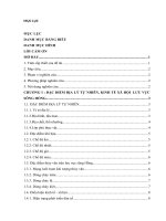 Lập phương án dự báo theo phương pháp mực nước tương ứng từ trạm Sơn Tây đến trạm Hà Nội trên lưu vực sông Hồng