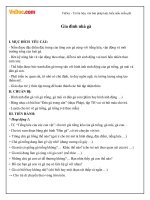 Giáo án mầm non đề tài: Gia đình nhà gà 