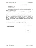 Quy hoạch hệ thống quản lý chất thải rắn cho năm xã: Hòa Thạch, Đông Yên, Phú Cát, Phú Mãn, Đông Xuân, huyện Quốc Oai, thành phố Hà Nội ;giai đoạn 2020 2030