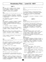 Vocabulary files c2 answer key