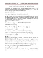 Các Bài Toán Về Vận Tốc Trung Bình Của Vật Chuyển Động.