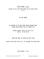 Số nguyên tố và ứng dụng trong phương pháp chứng minh không tiết lộ thông tin 