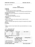 đề kiểm tra 1 tiết sinh 8 học kì 2