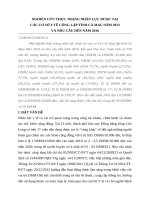 Nghiên cứu thực trạng nhân lực dược tại các cơ sở y tế công lập tỉnh Cà Mau năm 2013 và nhu cầu đến năm 2016